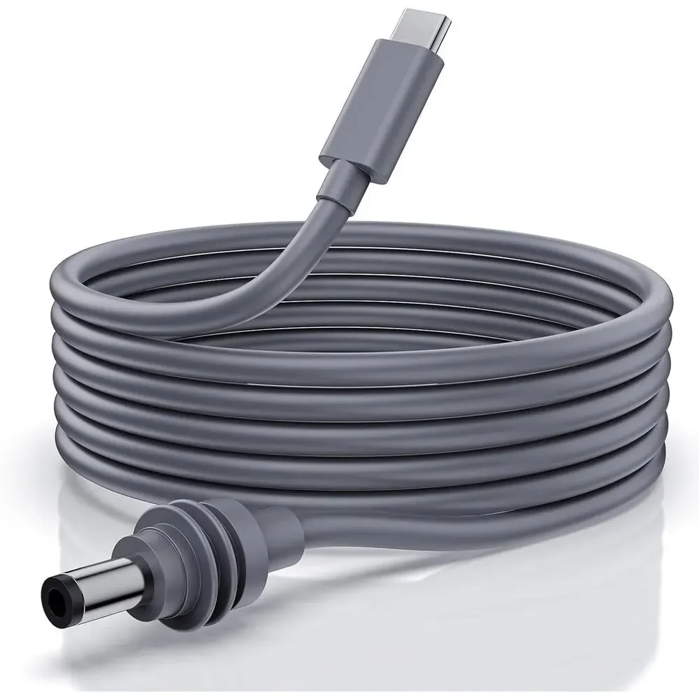 Starlink Mini USB C to DC Power Cable, 10FT/3M Portable USB Type-C Input to DC
